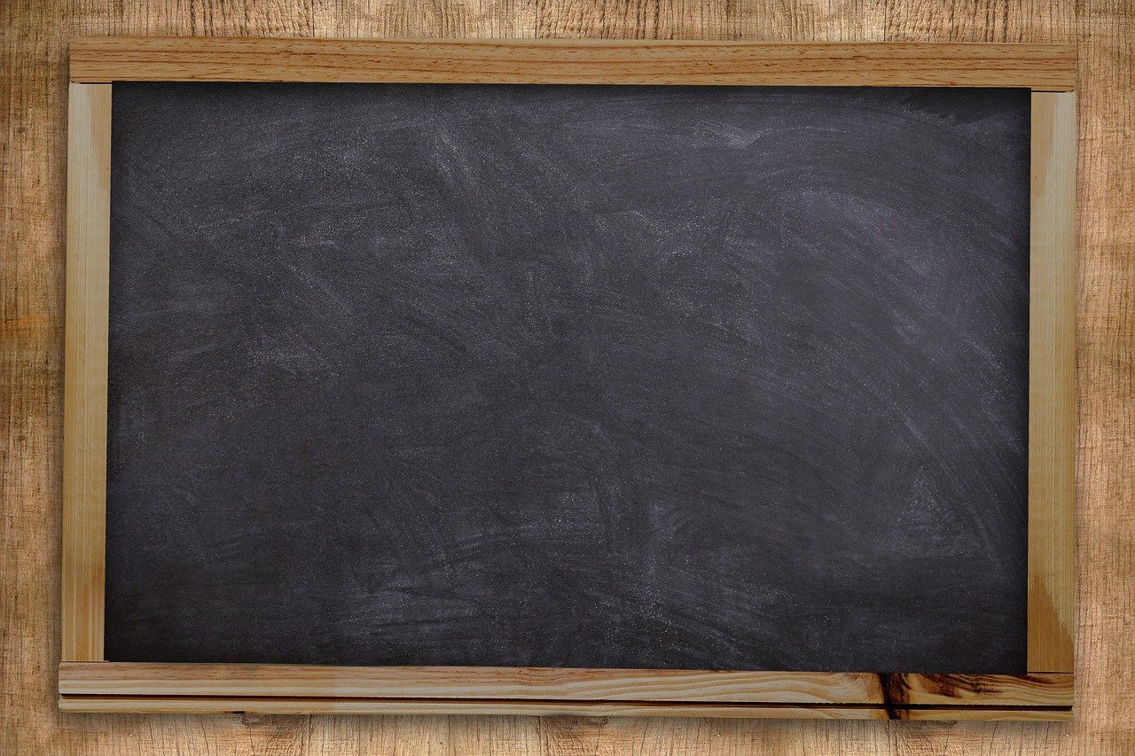 blackboard, board, school