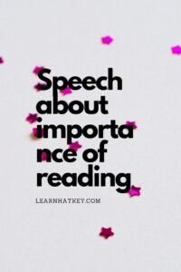 speech on importance of reading newspaper