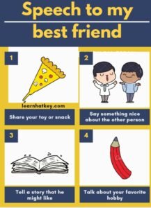 Speech To My Best Friend - Learnhatkey.com