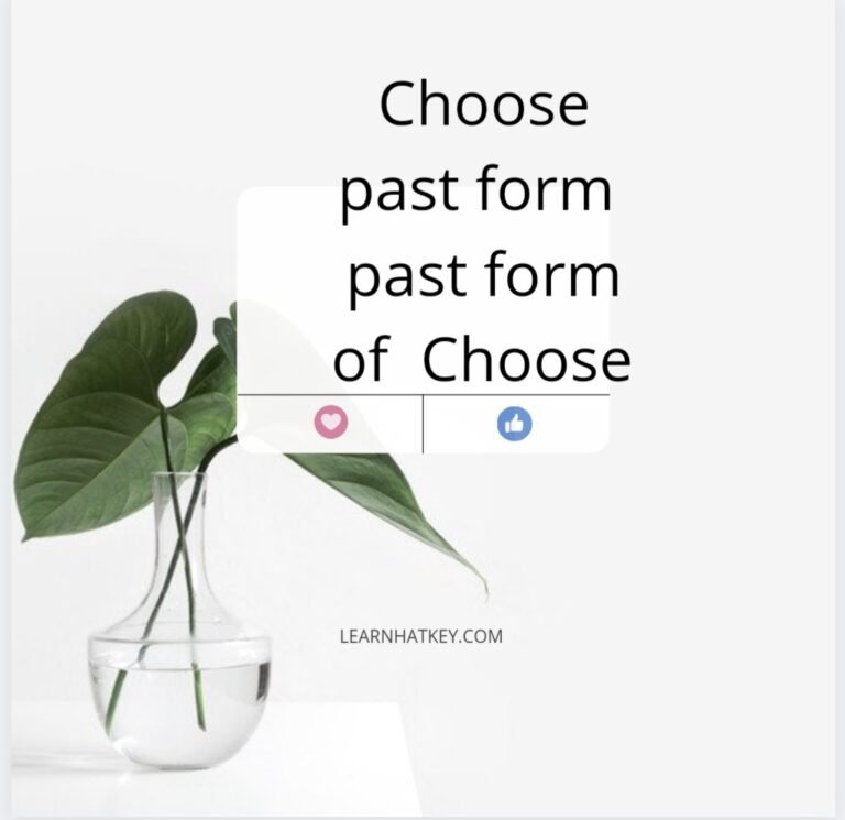 choose-past-form-past-form-of-choose-learnhatkey