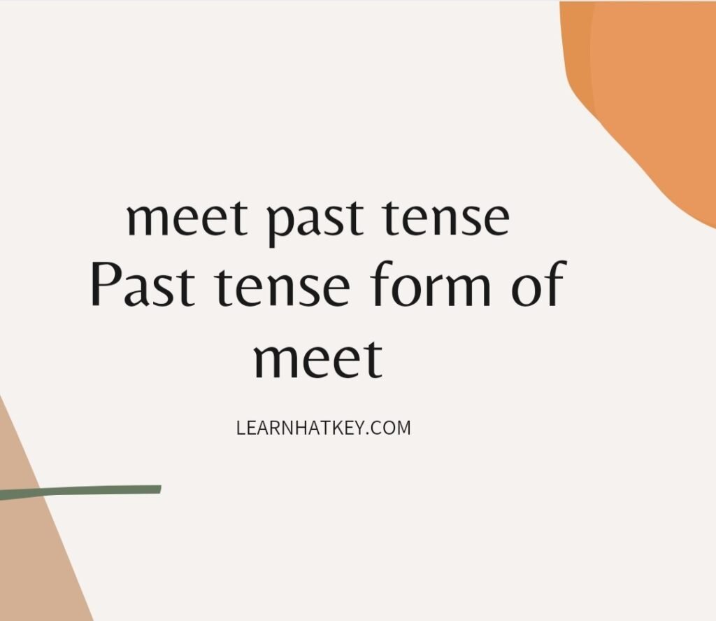 Know past tense | past tense of know - learnhatkey.com