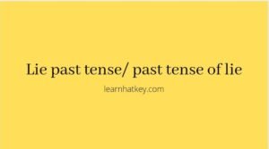 Overcome Past Tense Past Tense Of Overcome Learnhatkey Com