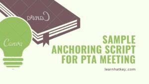 Sample anchoring script for morning assembly in school in English ...